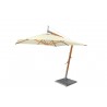 Bambrella Sirocco Side Wind 8.5' Square - Ice White - Bambrella Sirocco Side Wind 8.5' Square - Ice White