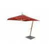 Bambrella Sirocco Side Wind 8.5' Square - Red - Bambrella Sirocco Side Wind 8.5' Square - Red