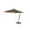 Bambrella Sirocco Side Wind 8.5' Square - Stone Grey - Bambrella Sirocco Side Wind 8.5' Square - Stone Grey
