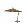 Bambrella Sirocco Side Wind 8.5' Square - Taupe - Bambrella Sirocco Side Wind 8.5' Square - Taupe
