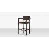 DecoScape Zen Bar Arm Chair - Angled View