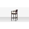 DecoScape Zen Bar Arm Chair - Back Angled