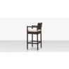 DecoScape Zen Bar Arm Chair - Back Angled - DecoScape Zen Bar Arm Chair - Back Angled