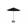 Sirocco 2.7m Round Umbrella- Black