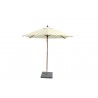 Sirocco 2.7m Round Umbrella- Ice White