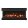 Remii 30" 3 Sided Electric Fireplace - Oak - Remii 30" 3 Sided Electric Fireplace - Oak