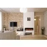 Remii 30" 3 Sided Electric Fireplace - Lifestyle - Remii 30" 3 Sided Electric Fireplace - Lifestyle