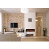 Remii 50" 3 Sided Electric Fireplace - Lifestyle 2