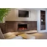 Amantii 60" Unit - 14 1/4" In Depth 3 Sided Glass Fireplace - Lifestyle 4 - Amantii 60" Unit - 14 1/4" In Depth 3 Sided Glass Fireplace - Lifestyle 4