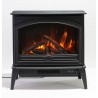 Sierra Flame E-50/E-70 Cast Iron Freestand Electric Fireplace - Orange Flame