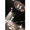 Macy Pendant Lamp Clear Glass And Crystal - Lifestyle