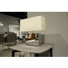 Payton Table Lamp Stainless Steel Base - Lifestyle