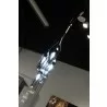 Darsie Pendant Lamp Black Carbon Steel And Glass - Angled - Darsie Pendant Lamp Black Carbon Steel And Glass - Angled