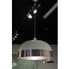 Adriana Pendant Lamp In Silver And White Aluminium - Details