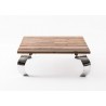 Nova Solo Barca Square Coffee Table - Closeup Front Angle