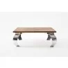 Nova Solo Barca Square Coffee Table - Front Angle - Nova Solo Barca Square Coffee Table - Front Angle