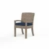 Sunset West Havana Dining Chair in Spectrum Indigo w/ Self Welt - Sunset West Havana Dining Chair in Spectrum Indigo w/ Self Welt