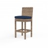 Havana Barstool in Spectrum Indigo w/ Self Welt - Front Side Angle