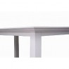 Nova Solo HALIFAX White Mahogany Dining Table - Edge