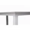 Nova Solo HALIFAX White Mahogany Dining Table - Edge - Nova Solo HALIFAX White Mahogany Dining Table - Edge
