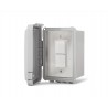 Infratech Duplex/Stack Switch – Single Surface Mount w/Weatherproof Box - Front Side Opened Angle