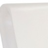 Sunpan Odyssey Lounge Chair White - Closeup Top Angle