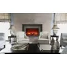 Sierra Flame 30" Insert Insert with Dual Steel Surround - Lifestyle - Sierra Flame 30" Insert Insert with Dual Steel Surround - Lifestyle