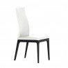 Bellini Modern Living Viola Dining Chair BLACK,GREY,WHITE, Side Angle 2