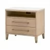 Essentials For Living Cambria 2-Drawer Nightstand - Front Side Angle - Essentials For Living Cambria 2-Drawer Nightstand - Front Side Angle