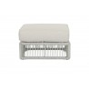 Miami Ottoman in Echo Ash w/ Self Welt - Front Angle