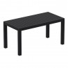Artemis XL Club Seating Set 7 Piece with Sunbrella® Cushions - Coffee Table Black