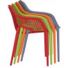 Outdoor Dining Arm Chair - Stacked