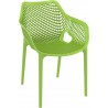 Outdoor Dining Arm Chair - Tropical Green