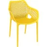 Outdoor Dining Arm Chair - Yellow - Outdoor Dining Arm Chair - Yellow