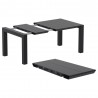 Air XL Extension Dining Table - Black - Extenders