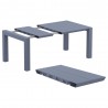 Air XL Extension Dining Table - Dark Gray - Extenders