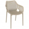 Air XL Extension Dining Chair - Taupe - 