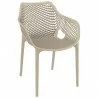 Air XL Extension Dining Chair - Taupe -  - Air XL Extension Dining Chair - Taupe - 
