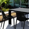 Air Extension Dining Set 5 Piece Black - Lifestyle 2