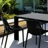 Air Extension Dining Set 5 Piece Black - Lifestyle 2 - Air Extension Dining Set 5 Piece Black - Lifestyle 2