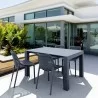 Air Extension Dining Set 5 Piece Dark Gray - Lifestyle - Air Extension Dining Set 5 Piece Dark Gray - Lifestyle