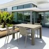 Air Extension Dining Set 5 Piece Taupe - Lifestyle - Air Extension Dining Set 5 Piece Taupe - Lifestyle
