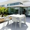 Air Extension Dining Set 5 Piece White - Lifestyle - Air Extension Dining Set 5 Piece White - Lifestyle