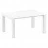 Air Extension Dining Table - White - Extended