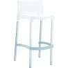 Gio Outdoor Barstool - White  - Gio Outdoor Barstool - White 