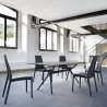 Miranda Dining Set with 6 Chairs Black - Lifestyle - Miranda Dining Set with 6 Chairs Black - Lifestyle