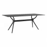 Miranda Dining Table - Black - Miranda Dining Table - Black