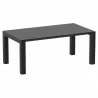 Compamia Bloom Extendable 5-Piece Patio Dining Set  - Black - Compamia Bloom Extendable 5-Piece Patio Dining Set  - Black
