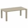 Compamia Bloom Extendable 5-Piece Patio Dining Set  - Dove Gray - Compamia Bloom Extendable 5-Piece Patio Dining Set  - Dove Gray
