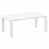 Compamia Bloom Extendable 5-Piece Patio Dining Set - White